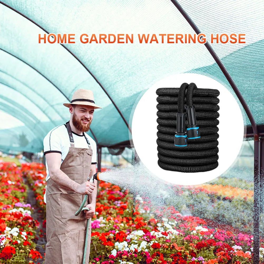 Expandable Magic Garden Hose with Quick Connector – 25ft to 100ft
