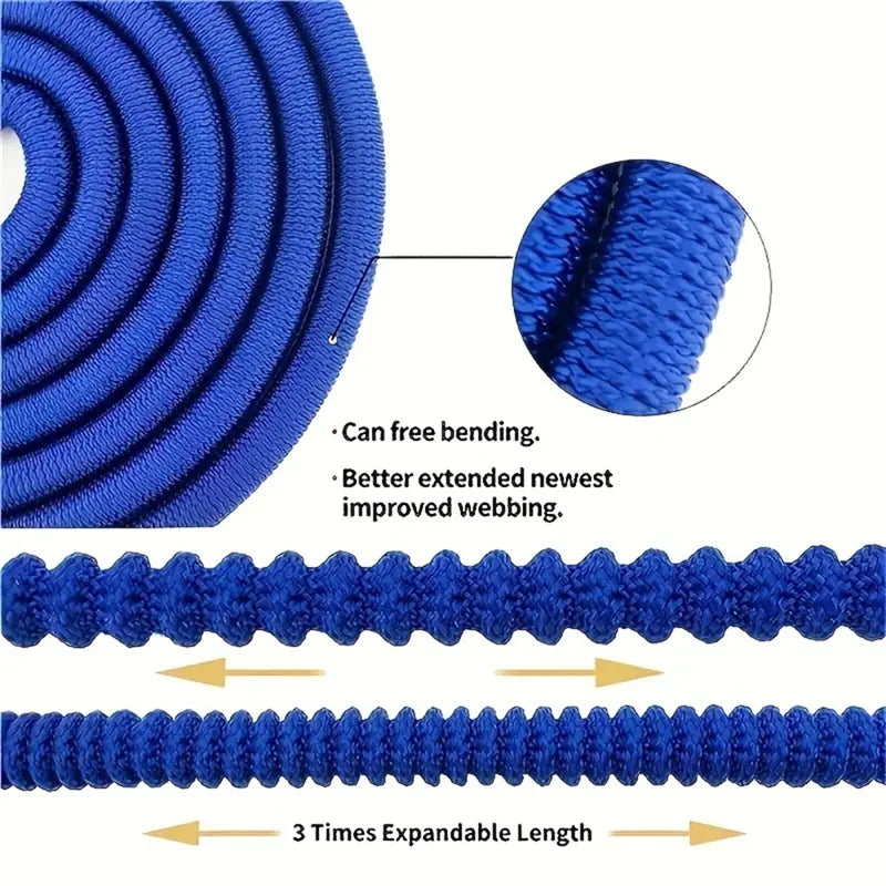 Flexible Expandable Garden Hose – 25ft to 150ft with Quick Connector