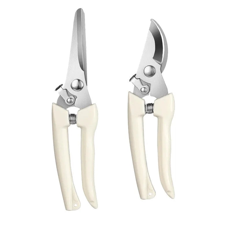 Stainless Steel Garden Shears Set for Pruning & Fruit Picking