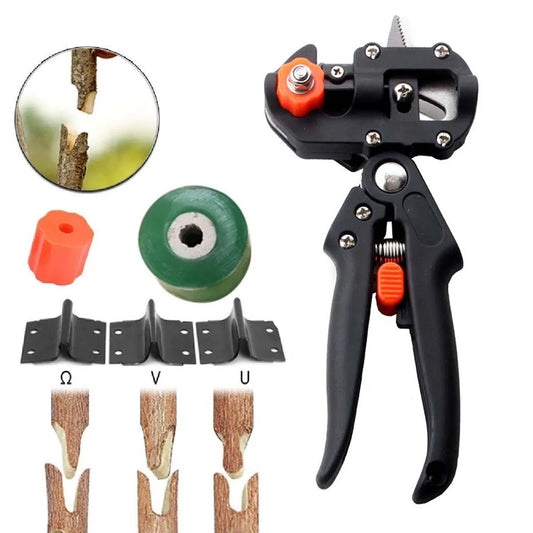Grafting Shears Tool – U/V/Ω Blade Fruit Tree Bud Cutter Pruner Set