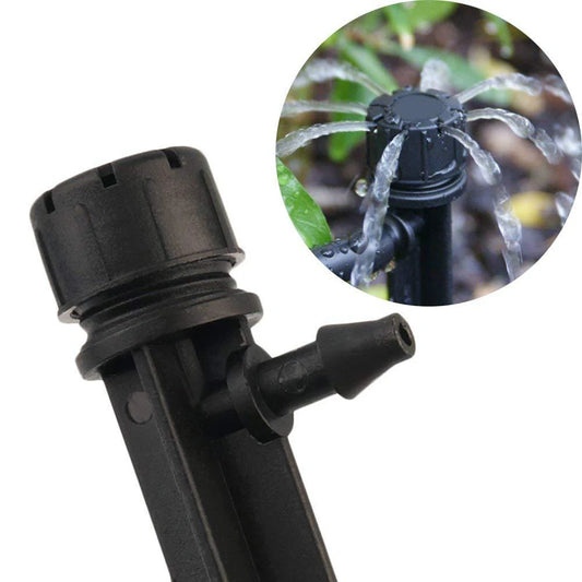 Adjustable 8-Hole Drippers – Precision Garden Irrigation Spikes (10pcs)