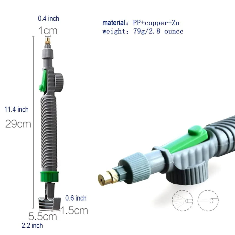 Adjustable Bottle Sprayer Nozzle – Handheld Watering & Mist Tool