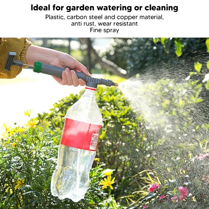 Adjustable Bottle Sprayer Nozzle – Handheld Watering & Mist Tool