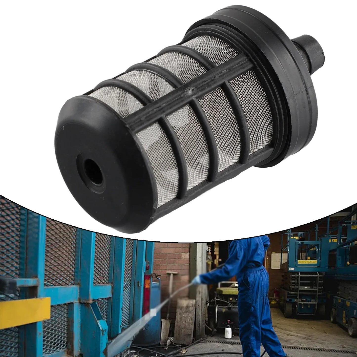 Suction Hose Filter for Pressure Washers – Fits 280/380 Intake Hose