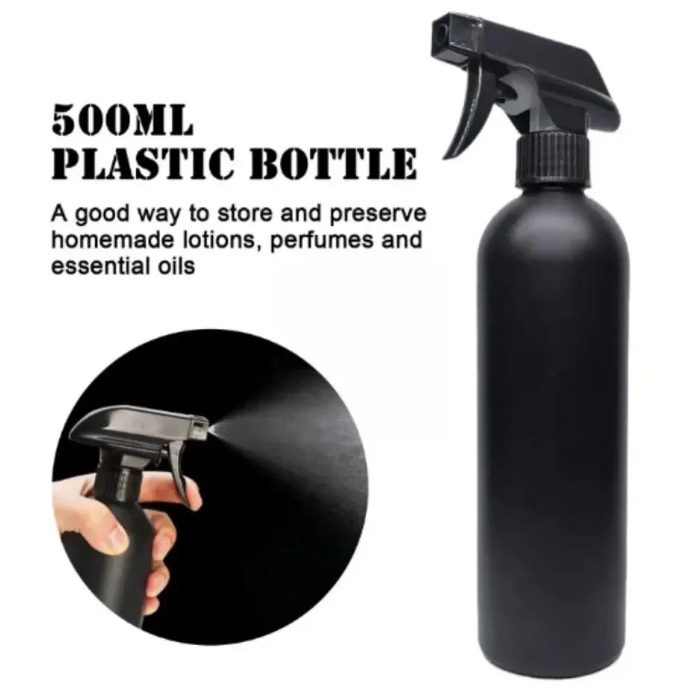 500ML Refillable Spray Bottle — Empty Mist Bottle for Salon, Barber, Hair Styling, Cleaning & Skin Care