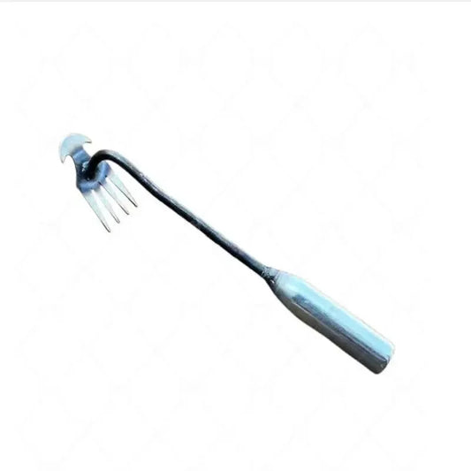 Manganese Steel Hoe Weeding Tool — Lightweight Uprooting & Soil Loosening Artifact for Home & Farm Gardening