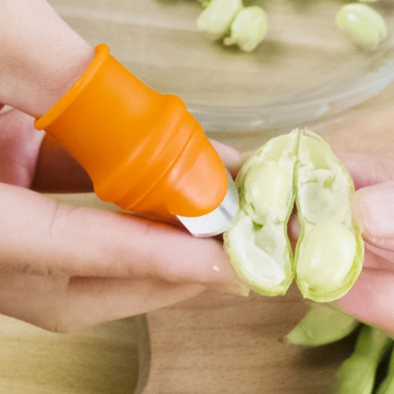 Thumb Cutter Tool – Silicone Finger Knife for Harvesting & Kitchen Use