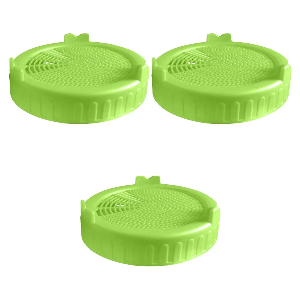 Sprouting Lid for Mason Jars – BPA-Free Mesh Cover for Seed Germination