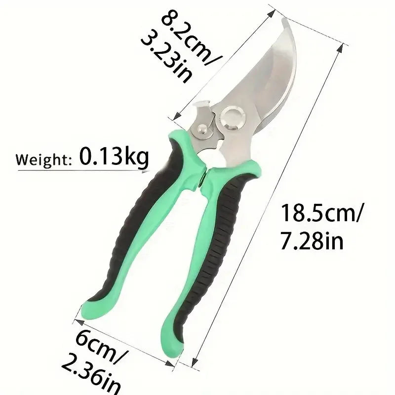 Professional Bypass Pruning Shears – Sharp Garden Tree Clippers