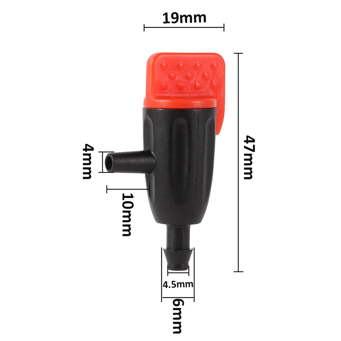 20pcs Adjustable Drippers – 0–60L/H Micro Irrigation Emitters
