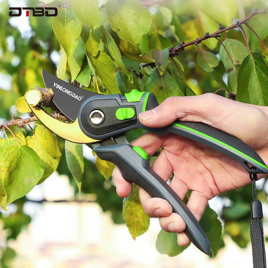 DTBD Garden Pruning Shears – Anvil Hand Tool with Folding Saw
