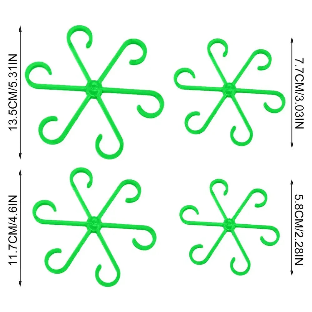 Plant Support Clips Set – Adjustable Climbing Frame for Vines & Stems
