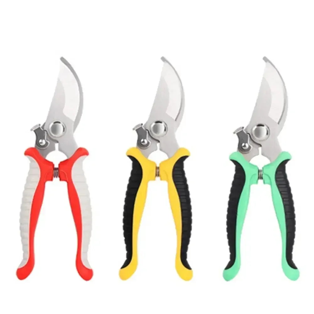 JIXIU Bypass Pruning Shears – Sharp Stainless Steel Garden Scissors