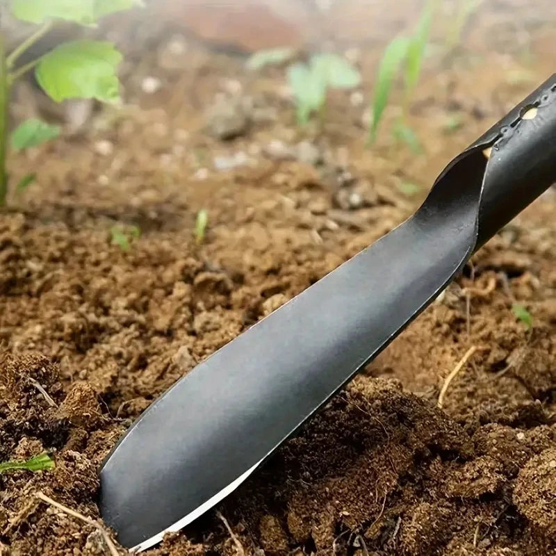 2PCS Metal Garden Trowels – Hand Shovels for Planting & Weeding