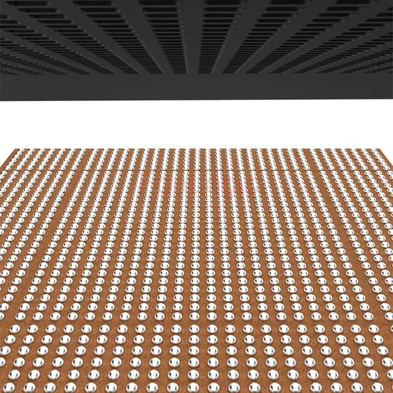 QIANLI MEGA-IDEA Black BGA Reballing Stencil 0.3–0.5mm Mesh