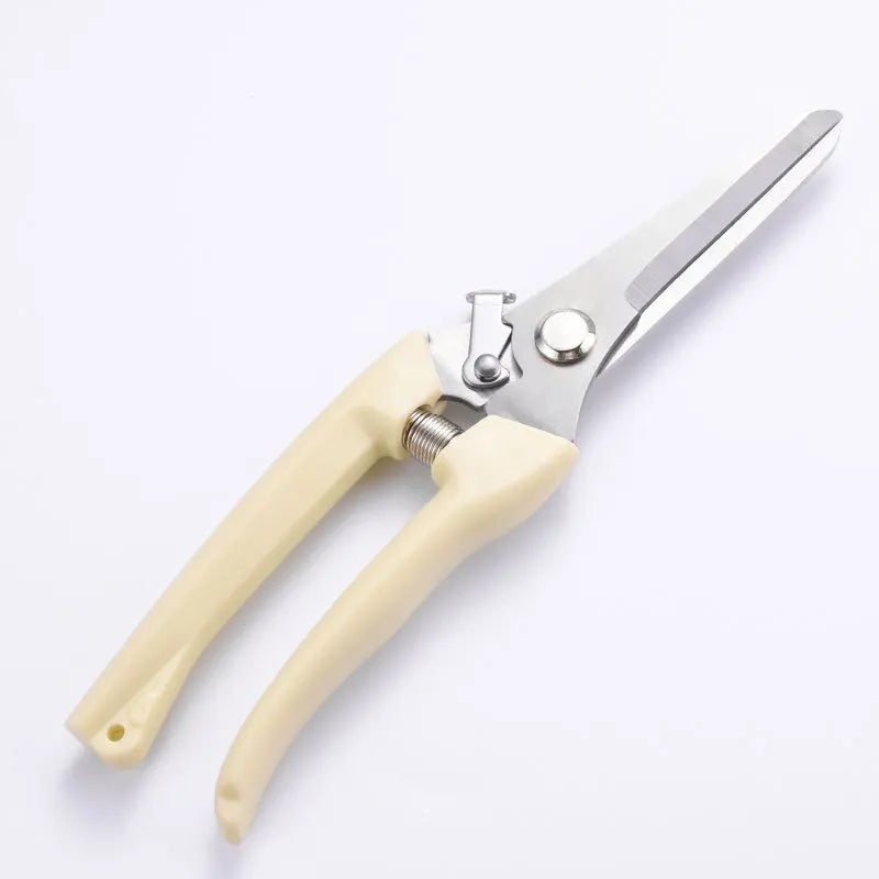 Stainless Steel Flower & Garden Scissors – Pruning, Grafting, and Branch Cutting Tool