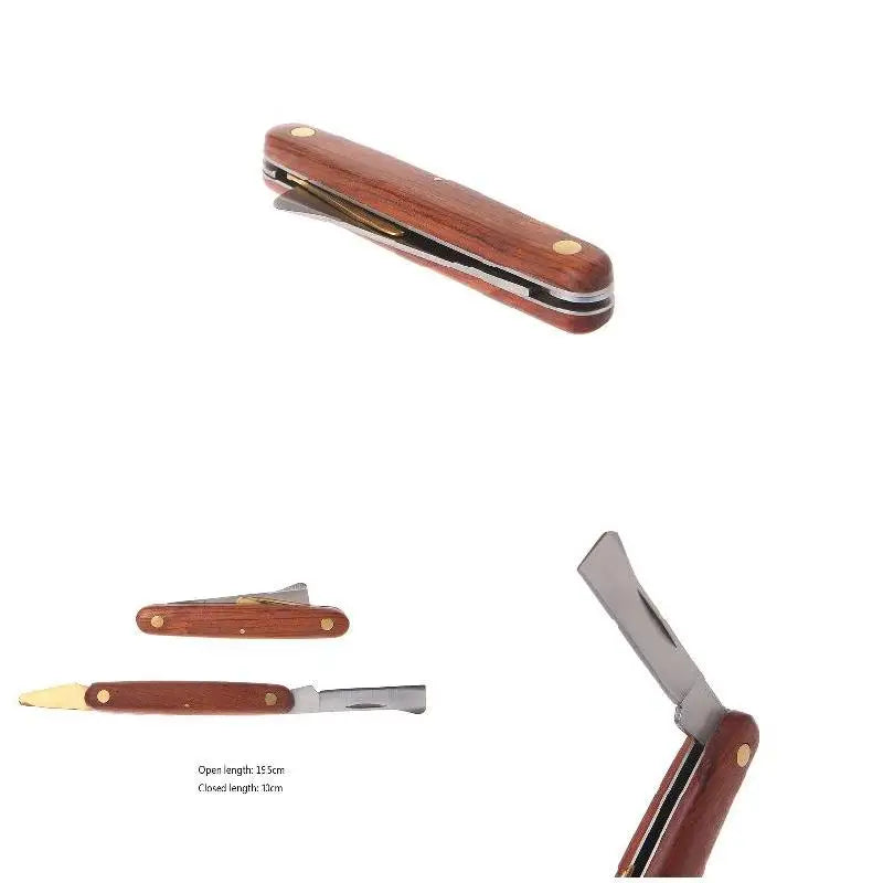Foldable Grafting Knife – Stainless Steel Garden Pruning Cutter Tool