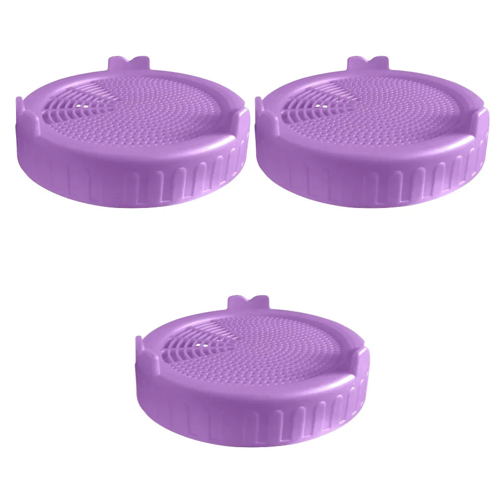 Sprouting Lid for Mason Jars – BPA-Free Mesh Cover for Seed Germination