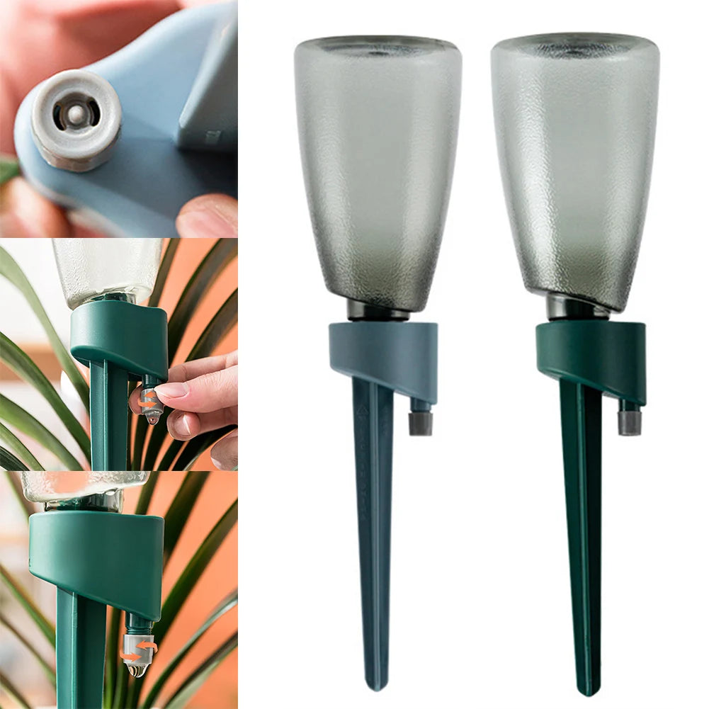 Adjustable Automatic Plant Self-Watering Device – Reusable Drip Irrigation System for Indoor & Outdoor Plants