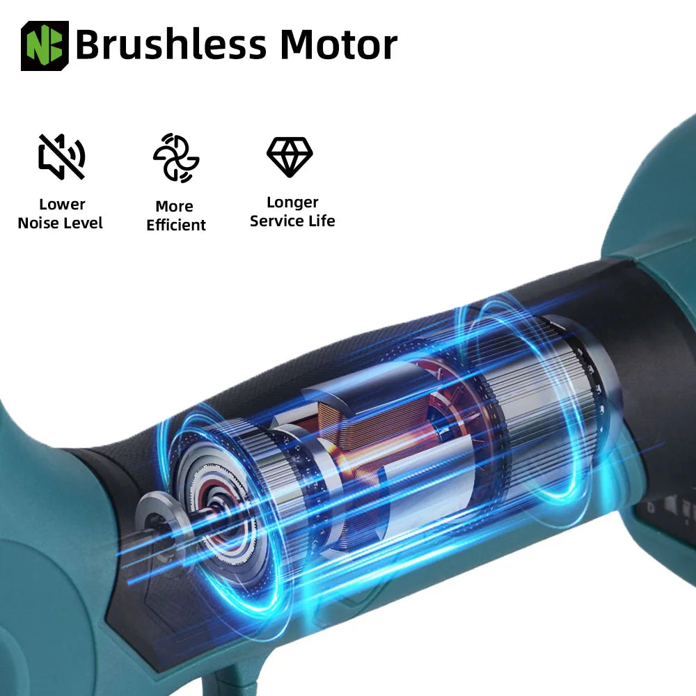 NEWBENY 30MM Cordless Brushless Electric Pruning Shears Efficient  4 Gears Fruit Tree Bonsai Garden Tools For Makita 18V Battery