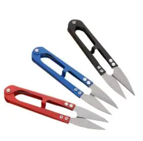 1/3PCS U-Shaped Stainless Steel Scissors for Sewing & Gardening