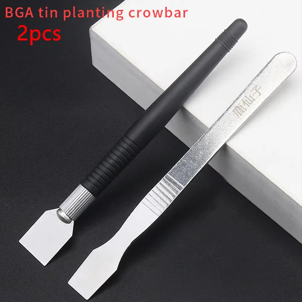 LUXIANZI Ceramic Solder Paste Scraper – Non-Magnetic BGA Repair Tool