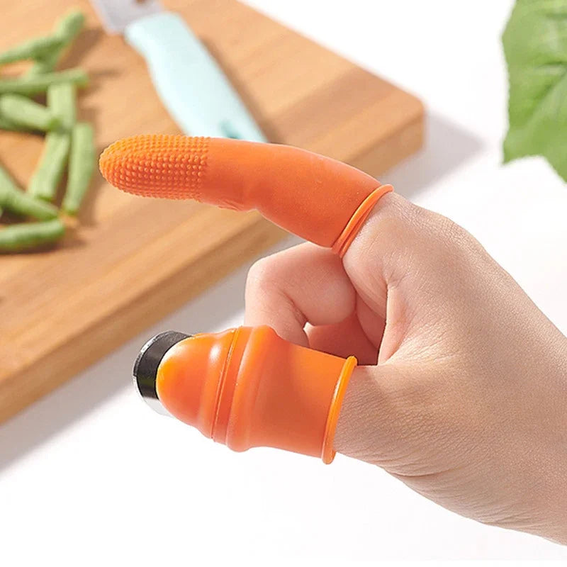 Thumb Cutter Tool – Silicone Finger Knife for Harvesting & Kitchen Use