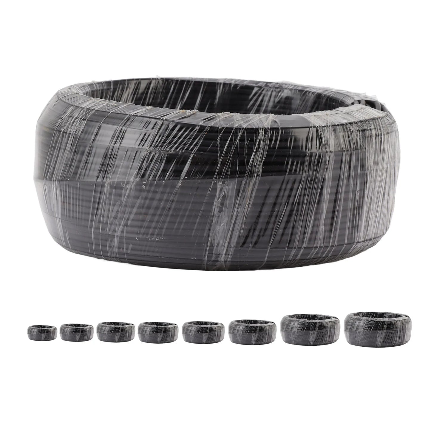 500g Black Aluminum Bonsai Training Wire – Flexible Garden Horticulture