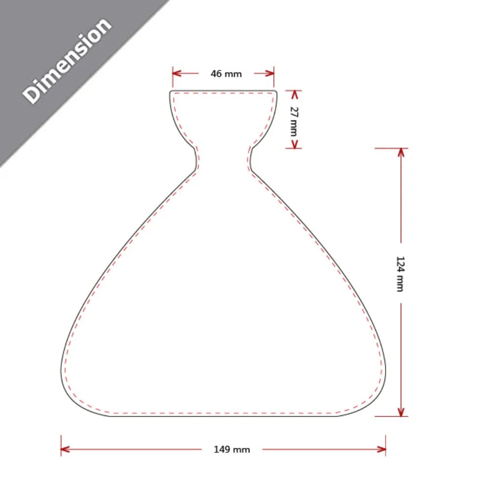 Glass Avocado Seed Starter Vase – Transparent Germination Kit