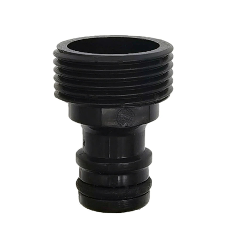 2-Way Y-Shaped Garden Hose Splitter with Valves – Plastic Adapter