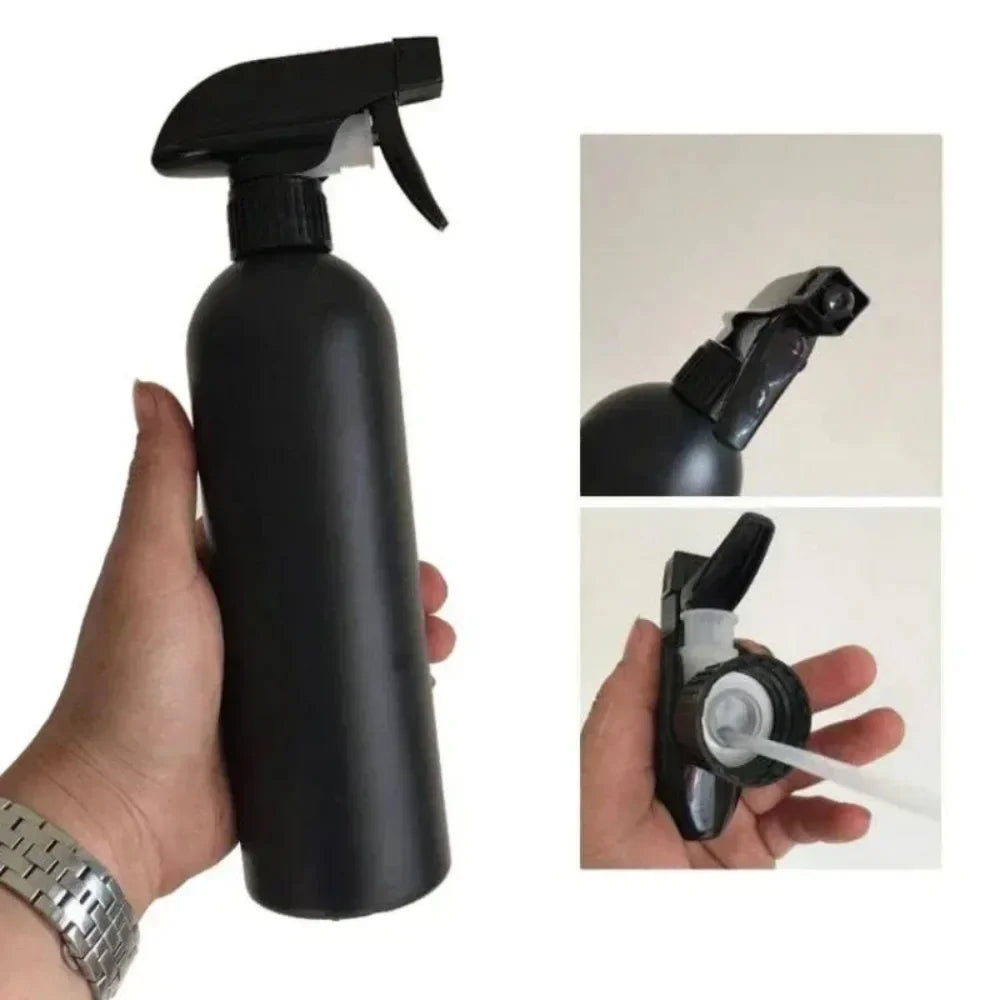 500ML Refillable Spray Bottle — Empty Mist Bottle for Salon, Barber, Hair Styling, Cleaning & Skin Care