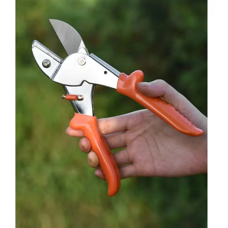 SK5 Steel Garden Pruning Secateurs — Ergonomic Bypass Shears for Trees, Bushes & Branches (20mm Cut Capacity)