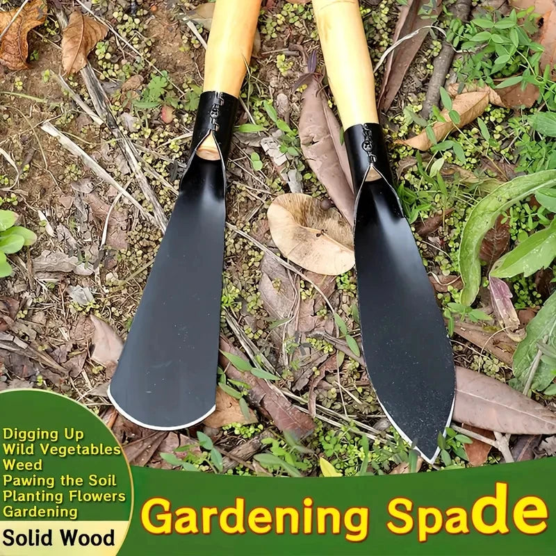 2PCS Metal Garden Trowels – Hand Shovels for Planting & Weeding