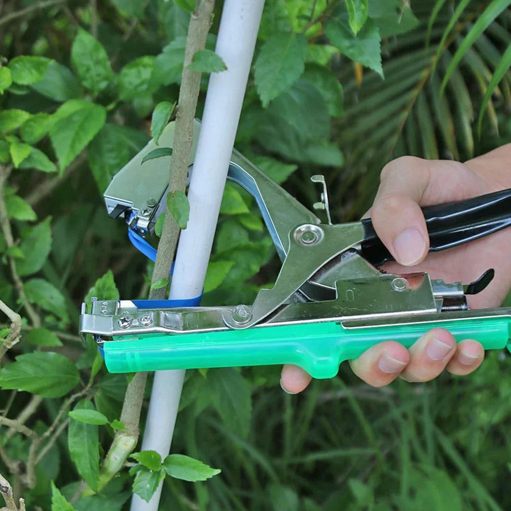 6-20pcs PVC Plant Tie Tape with Staples — Branch Tying Tape for Garden Tools & Tying Machines (Vegetables, Vines, Fruit Trees)