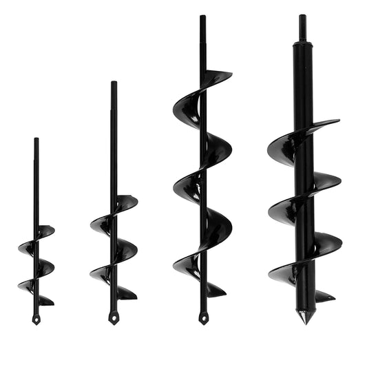 Helical Auger Drill Bit – Hand-Operated Garden Soil Loosener