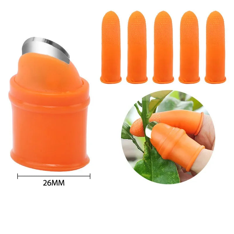 Thumb Cutter Tool – Silicone Finger Knife for Harvesting & Kitchen Use