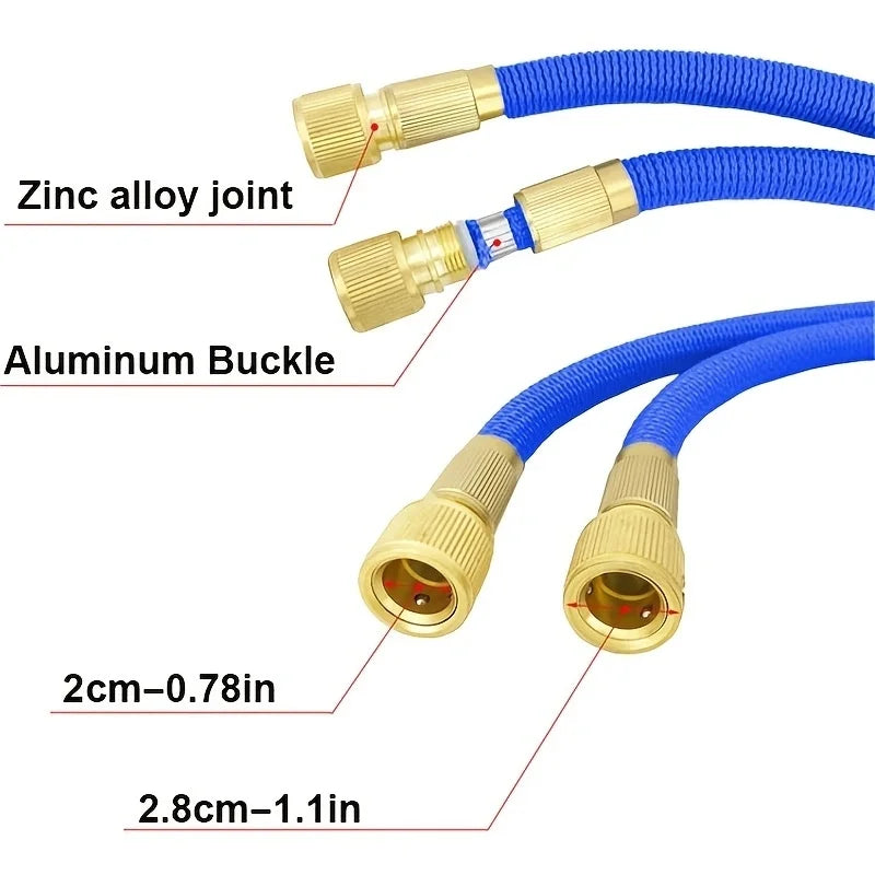 Flexible Expandable Garden Hose – 25ft to 150ft with Quick Connector