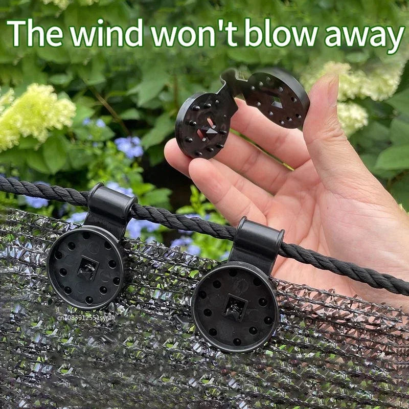 5–100pcs Shade Cloth Clips – Heavy-Duty Awning Net Fixing Clamps for Garden, Camping, Fencing & Outdoor Covers