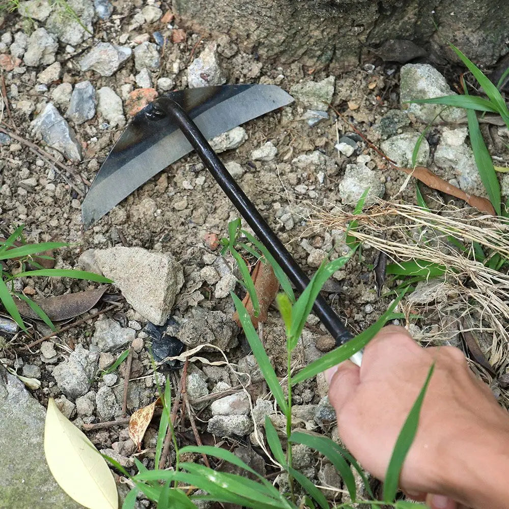 Forged Steel Weeding Hoe – Multifunctional Hand Tool for Gardening