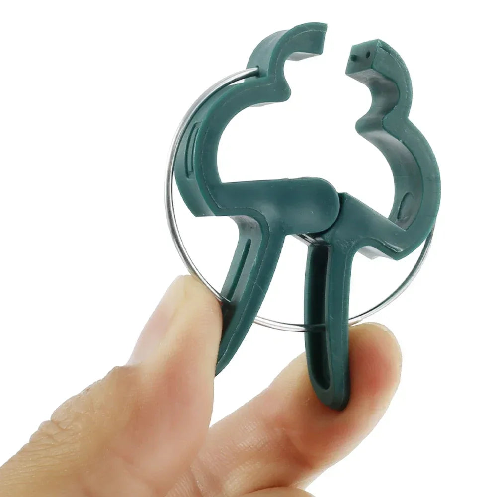 20–500PCS Reusable Plant Support Clips – Stem & Vine Fasteners for Tomatoes, Flowers & Vegetables