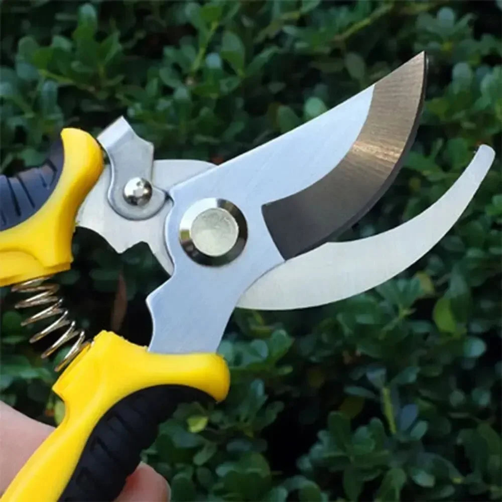 JIXIU Bypass Pruning Shears – Sharp Stainless Steel Garden Scissors