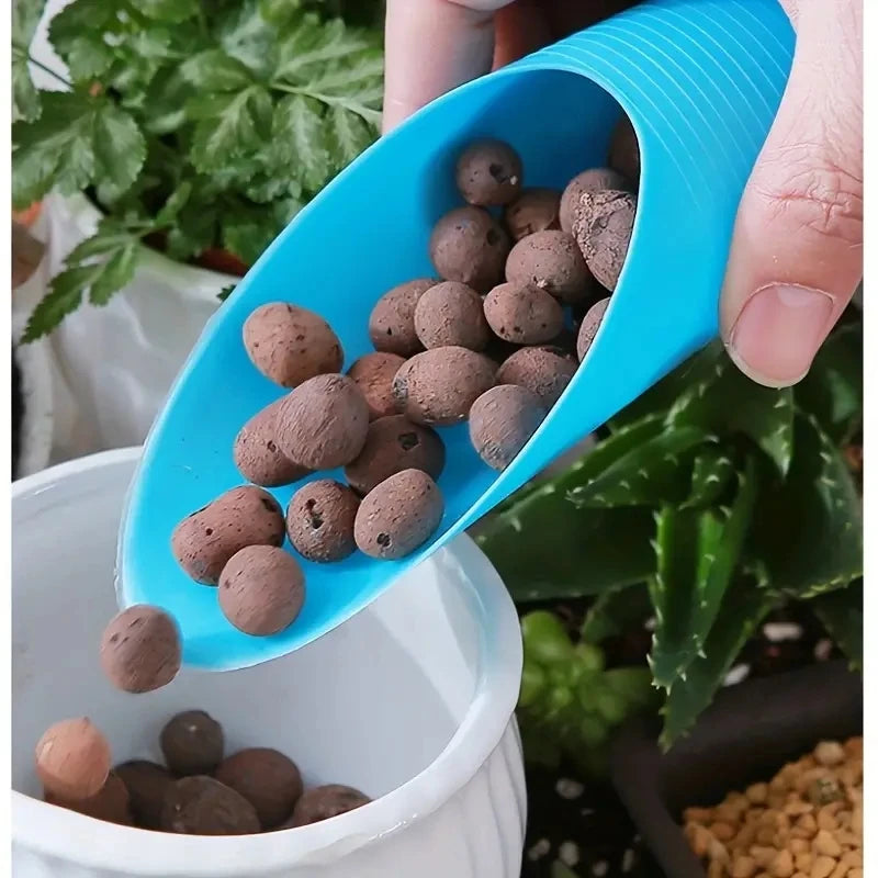 4pcs Mini Garden Soil Shovel Set – Durable Plastic Planting Tools for Pots & Succulents