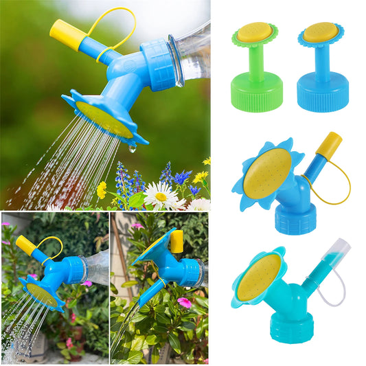 Bottle Cap Watering Sprinklers – Double & Single Head Nozzles