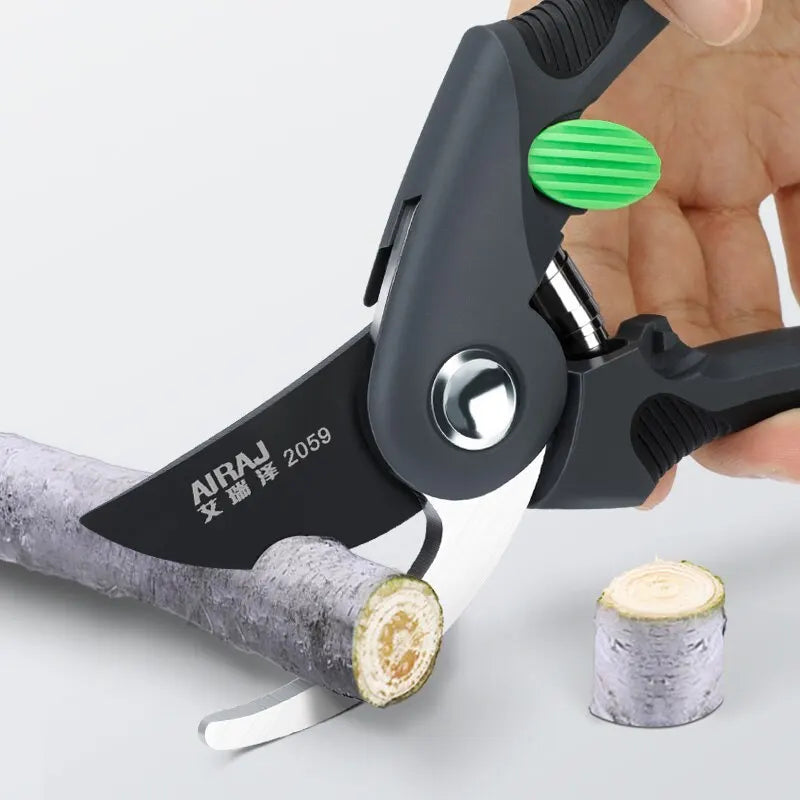 AIRAJ Bypass Pruning Shears – Sharp, Durable Garden Hand Tool