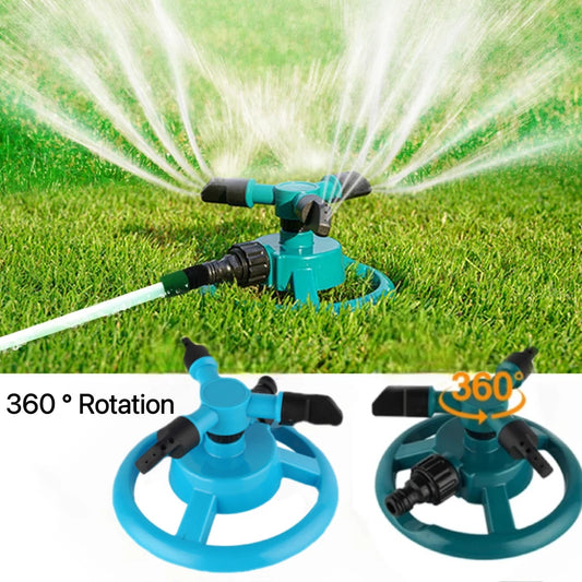 360° Rotating Garden Sprinkler – Automatic Lawn Irrigation System