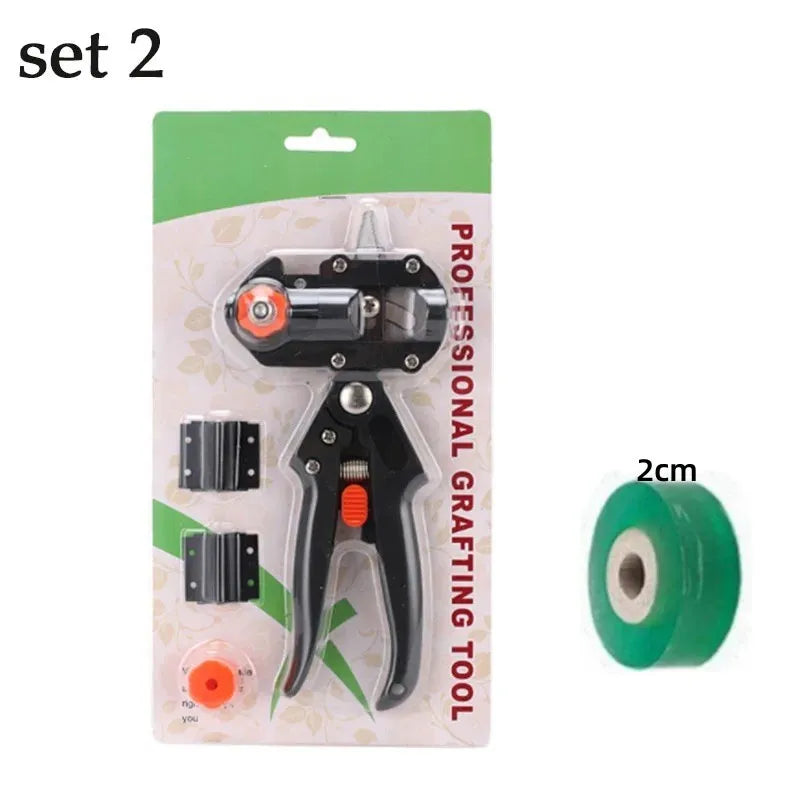 Professional Grafting Tool Kit – Pruner, Blades & Tape Set