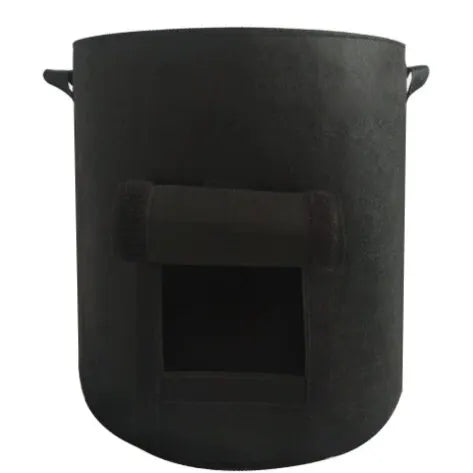 Vegetable Grow Bags – Nonwoven Fabric Pot with Harvest Window & Handles
