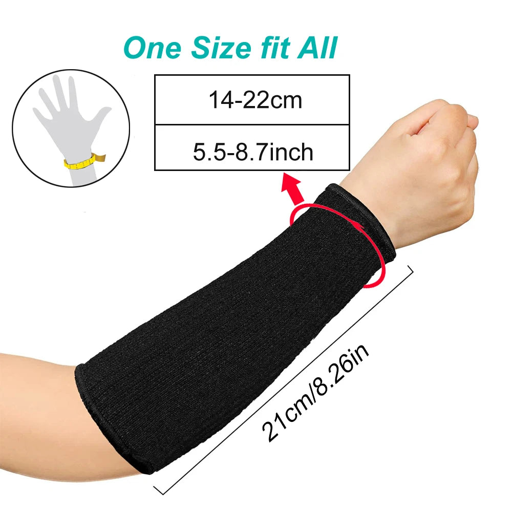BraceTop Cut & Heat Resistant Arm Sleeves for Cooking & Gardening