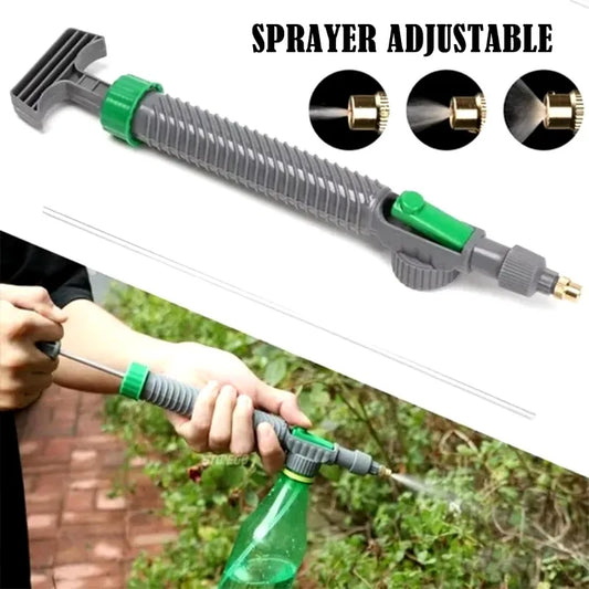 Adjustable Bottle Sprayer Nozzle – Handheld Watering & Mist Tool