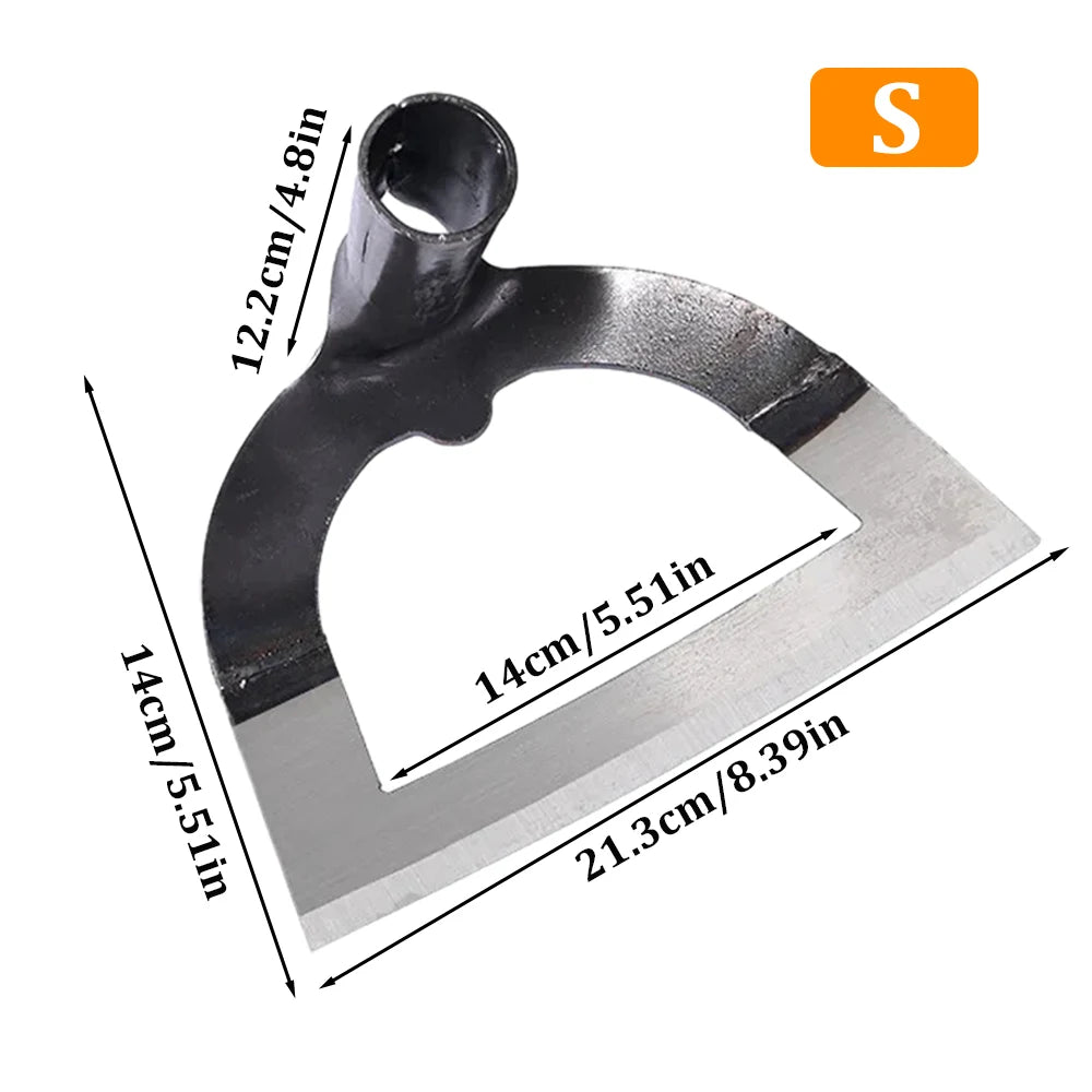 Handheld Hollow Hoe – Manganese Steel Weeding & Soil Loosening Tool